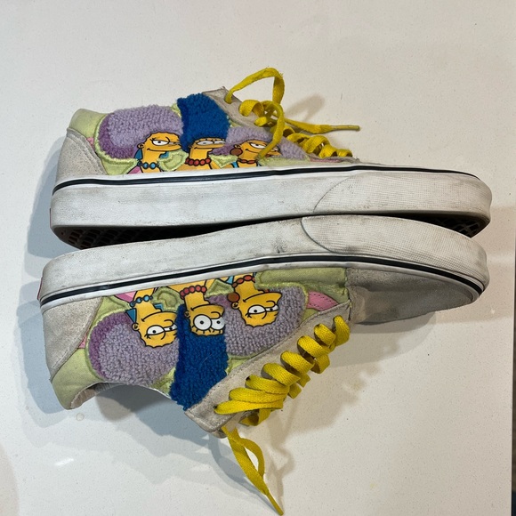 Simpsons Vans Mens 8.5 - Picture 3 of 5